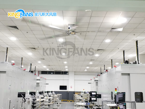 工業(yè)大風(fēng)扇在較大面積的空間能把溫濕度保持均衡
