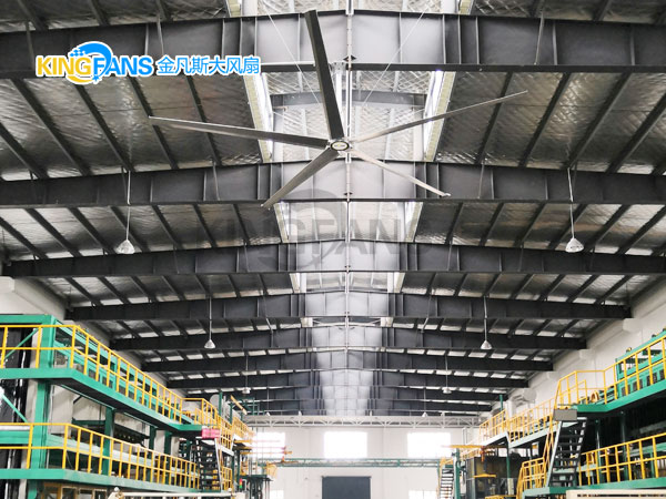 金凡斯工業(yè)大風(fēng)扇改善作業(yè)環(huán)境！
