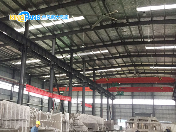工業(yè)大型吊扇在倉(cāng)庫(kù)的作用