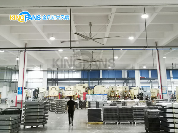 起著安全防護作用的鋼絲繩是如何保護工業(yè)大吊扇的？