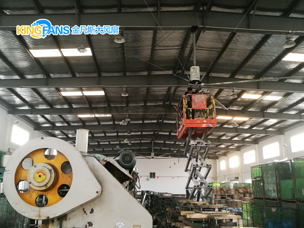 這樣的大型工業(yè)風(fēng)扇，你是否也想安裝一臺試試？